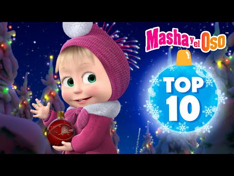 Masha y el Oso Castellano ⭐ TOP 10 2024 ⭐ ¡Mira todos los mejores episodios del año! ✨🎄