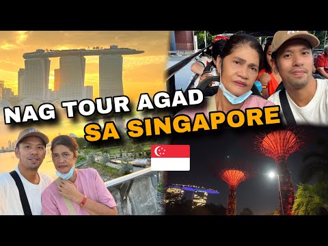 DAY 1 TOUR AGAD TAYO DITO SA SINGAPORE KASAMA SI MAMA | SingaporeVlog