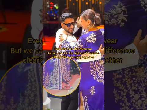 Rapper Raftaar, married Manraj Jawanda who is taller than him ๐๐ #shortsfeed #raftaar #shorts #yt