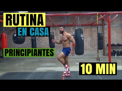 Rutina Para Principiantes (10 MIN) Ejercicios Básicos En Casa