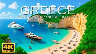 Greece 4K Discover Island Paradise and Turquoise Waters With Deep House Chill