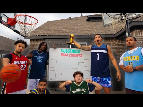 SHOCKING Backyard Fullcourt NBA Playoff Basketball Tournament