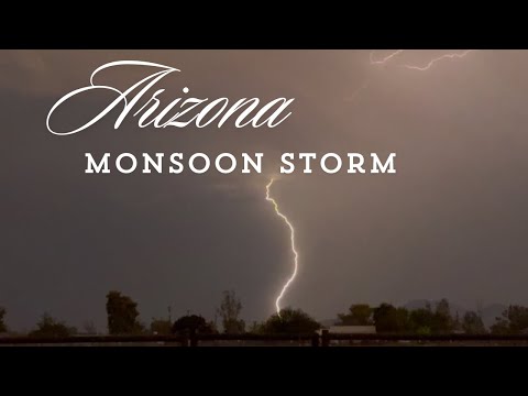 Monsoon Storm 2024  in Maricopa, Az