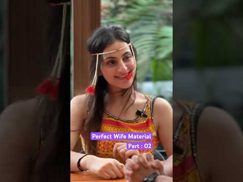 Perfect wife material | part :02 | @saintinbaggy #funny #comedy #relationship #couplegoals