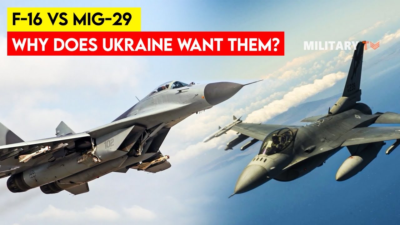 F-16 vs MiG-29 - Why does Ukraine Want Them?