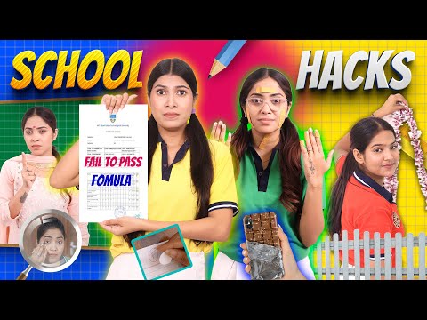 School Hacks - Teacher Vs Student | Students Life | Anaysa