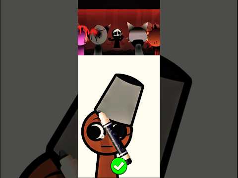Black turned the sprunks into phase3 #sprunki #speedpaint #animation #drawing #art #incredibox #meme