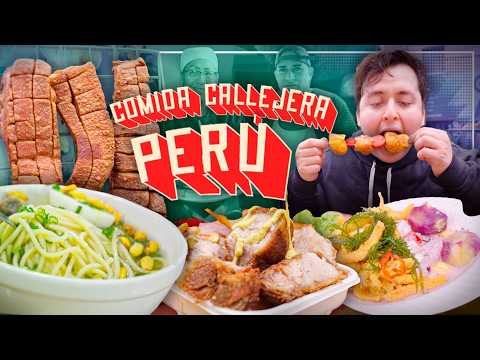 Comida callejera en PERÚ 🇵🇪