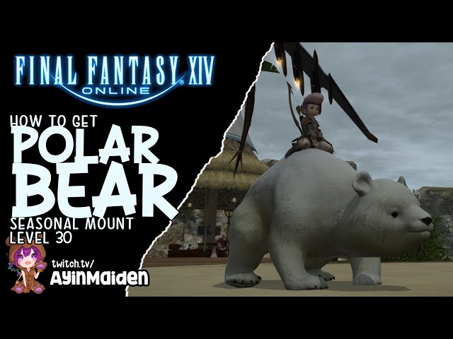 FFXIV - How to get Polar Bear mount (Unseasonable Chills)