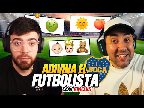 ADIVINA el FUTBOLISTA de BOCA con EMOJIS | con LA COBRAAA