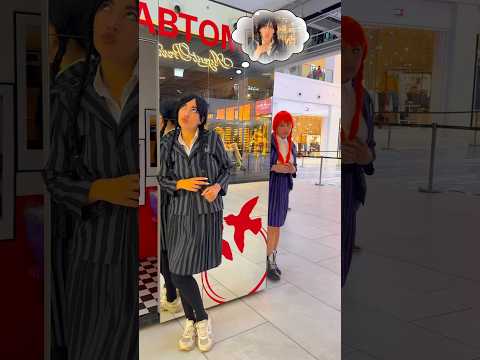 Invisible Agnes granted Wednesday's wish...๐คญ๐คซ #pranks