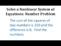 Solving Quadratic Equations and Systems