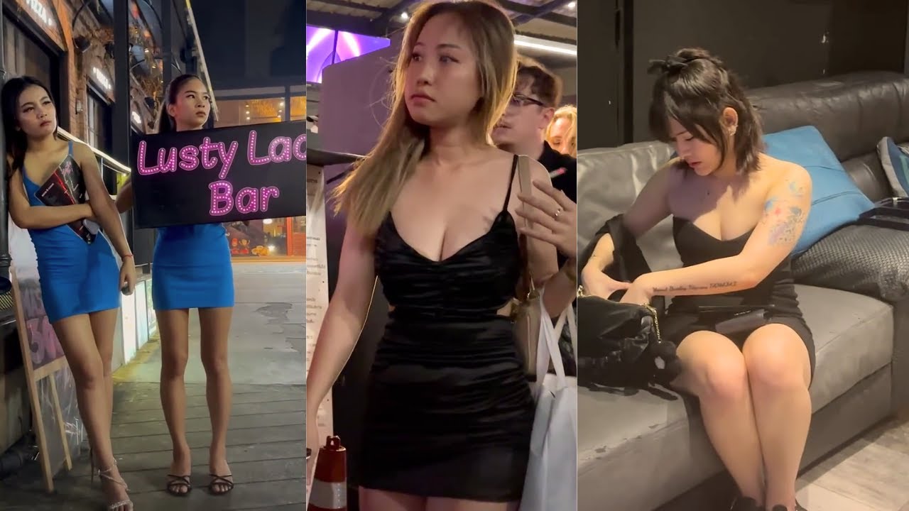 [4K] Bangkok Nightlife 2024: Beautiful Boom Boom Freelancers at Sukhumvit 11, Nana Plaza Soi Cowboy!