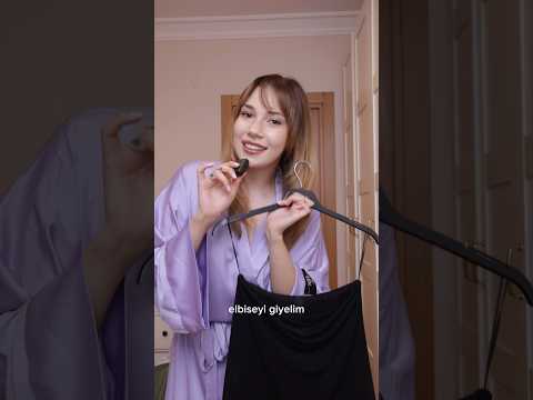 Swarovski davetine hazırlanıyoruz✨🤍 #reklam marka var ​⁠@Swarovski #shorts #grwm