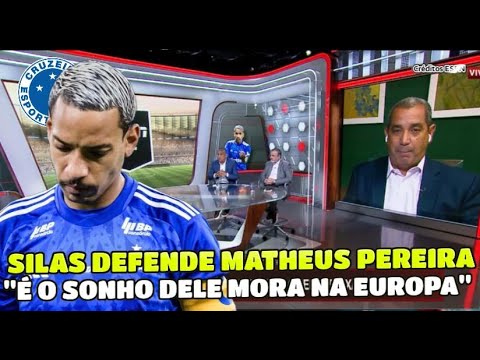 MATHEUS PEREIRA NÃO ESCONDEU QUE PREFERIA MORA NA EUROPA EXPLICOU O PORQUE. ZINHO E SILAS DEFENDE