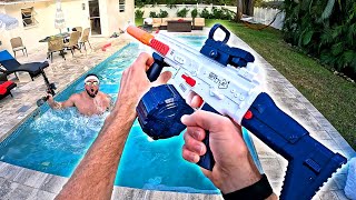 WATER GUNS for NERF GUN GAME SUPER SOAKER 13.0!