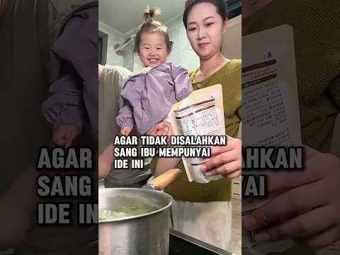 Momen Lucu Si kecil Dan Ibunya