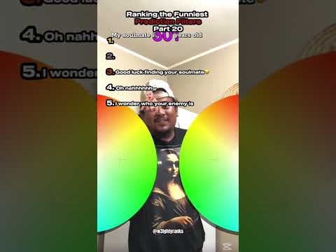 Ranking The Funniest Prediction Filters Part 20 ||