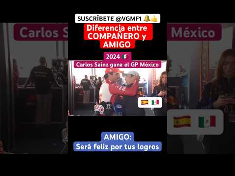 Envidia de LECLERC y Alegria de CHECO por VICTORIA de CARLOS SAINZ en GP MEXICO 🇲🇽 2024