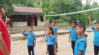 Aksi Nyata Pembelajaran Pasing Bawa Bola Voli #PKGPJOK #gurubelajar #muridbelajar