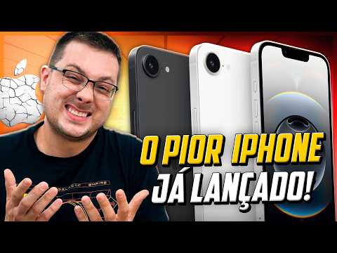 iPhone 16E é o PIOR ERRO da APPLE? Será que É TÃO RUIM ASSIM?