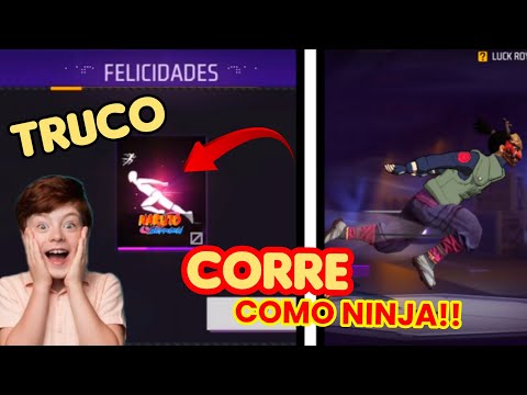 TRUCO PARA SACAR EL EVENTO CORRE COMO NINJA EN FREE FIRE - ALEXIS MILKO