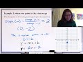Writing Equations from Two Points in Slope-Intercept Form