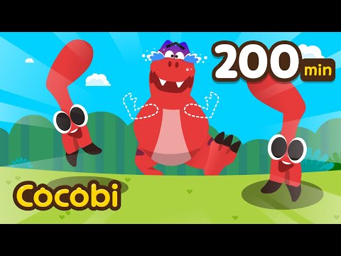 ¡Las Manos del T-rex han Desaparecido!🦖😱y Más | Canciones Infantiles | Kids Songs | Cocobi