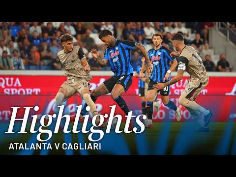 Temps forts du match Atalanta - Cagliari