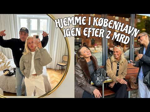 VLOG: Hjemme igen! Hygge med mine veninder & en lille snak...