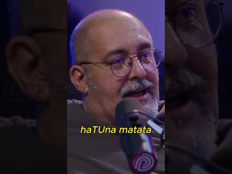 MAURO RAMOS explica a troca da fala original HAKUNA MATATA para HATUNA MATATA em REI LEΓO