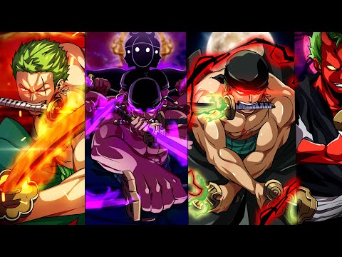 Les 14 FORMES DÉMONIAQUES de ZORO depuis le DÉBUT de ONE PIECE !