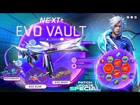 NEXT EVO VAULT EVENT FF, POCKER MP40 EVENT | FREE FIRE NEW EVENT | NEW EVENT FREEFIRE | FF NEW EVENT