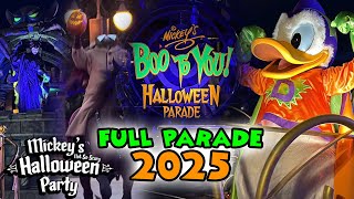 Boo To You Parade Returns to Mickey's Not-So-Scary Halloween Party 2025 at Magic Kingdom
