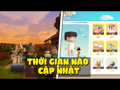 Thời gian nào sẽ cập nhật phiên bản sinh tồn Mini World tiếp theo ?