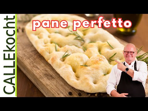 So einfach machst du Focaccia! Italienisches Fladenbrot Rezept