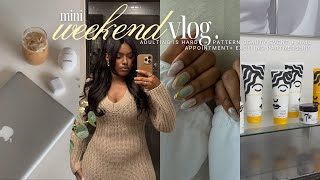 MINI WEEKEND VLOG: ADULTING IS HARD + EXCITING PARTNERSHIP +PATTERN BEAUTY EVENT + MORE | iDESIGN8