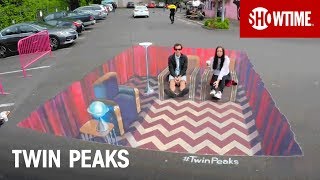 Twin Peaks Red Room | Time-Lapse of Pop-Up Street Art in Portland, OR | SHOWTIME (2017)