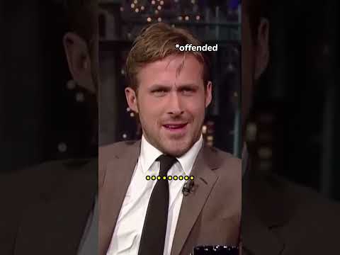 RYAN GOSLING: "I don't like your tone "