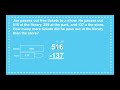 Exploring 3-Digit Addition and Subtraction Word Problems