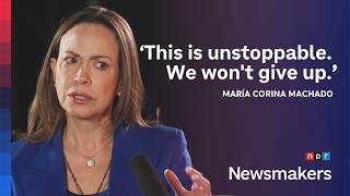 YouTube video thumbnail:  Before She Can Rebuild Venezuela, Machado Will Have to Find Her Way Back in 