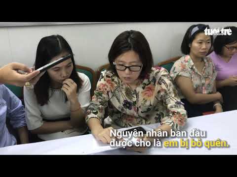 Đối chất giữa phụ huynh và nhà trường vụ học sinh lớp 1 trường Quốc tế GateWay tử vong