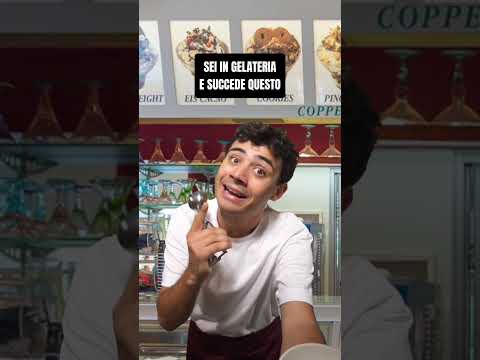 Sei in GELATERIA e SUCCEDE QUESTO