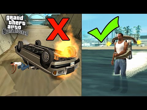 GTA SAN ANDREAS 'IN TÜM HATALARINI DÜZELTEN EFSANE MOD !