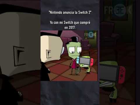 Yo cuando NINTENDO anuncia la SWITCH 2