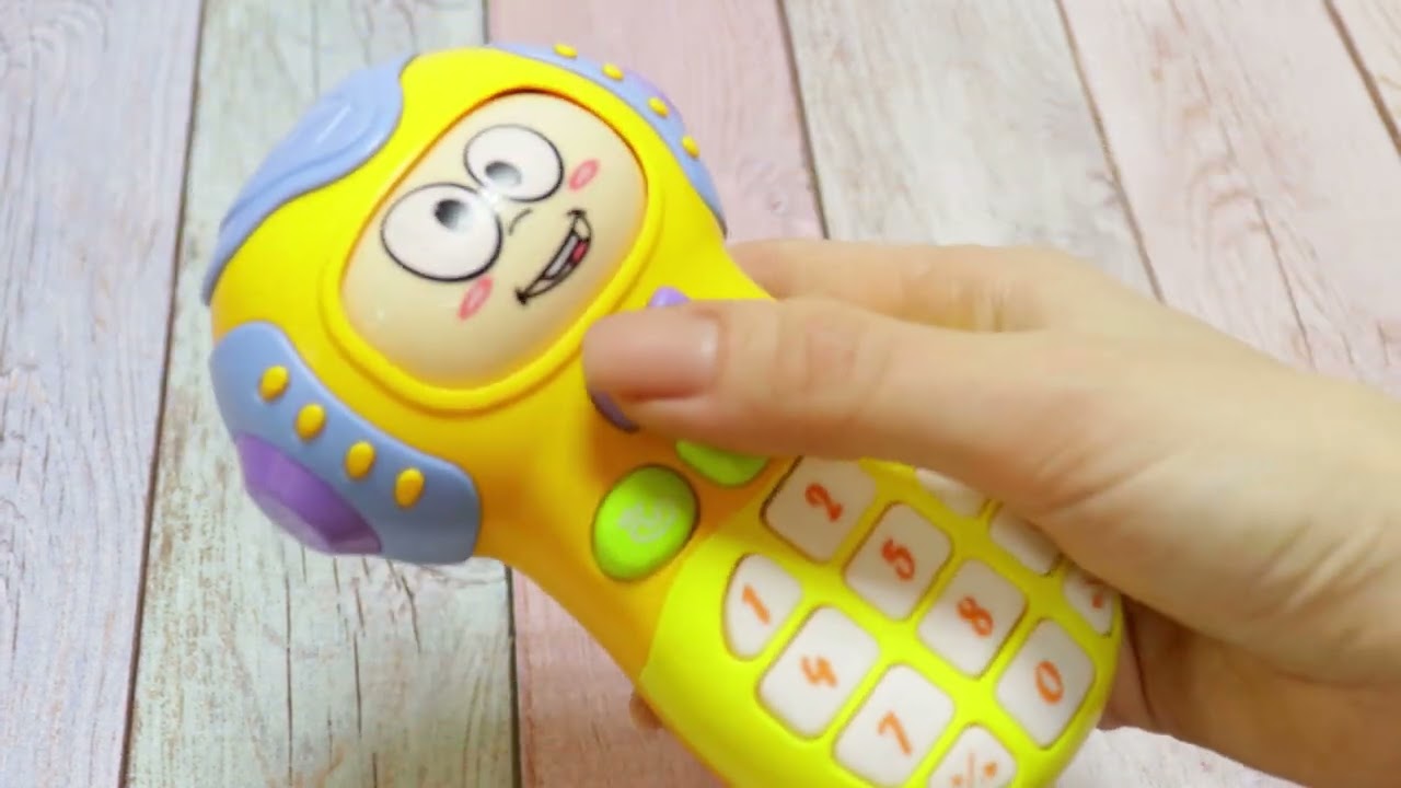 Игрушка Телефон с эмоциями озвученная в ассортименте - видео