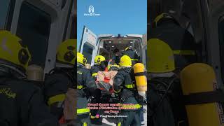 Exercice d’évacuation spectaculaire en Oman