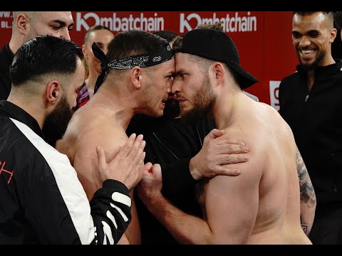 Das offizielle Wiegen & Face-Off / 18. Februar, 2022