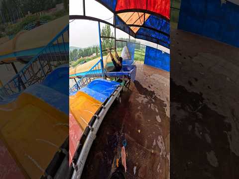 Bella ciao playground parkour water slide pov 😍🥰😜