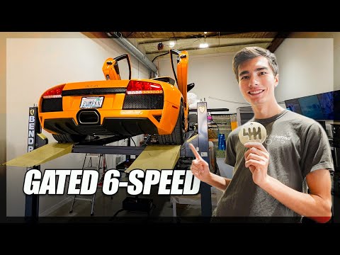 Gated Manual + RWD Converting my Lamborghini Murcielago LP640!